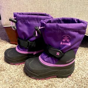 Kamik waterproof snow boots